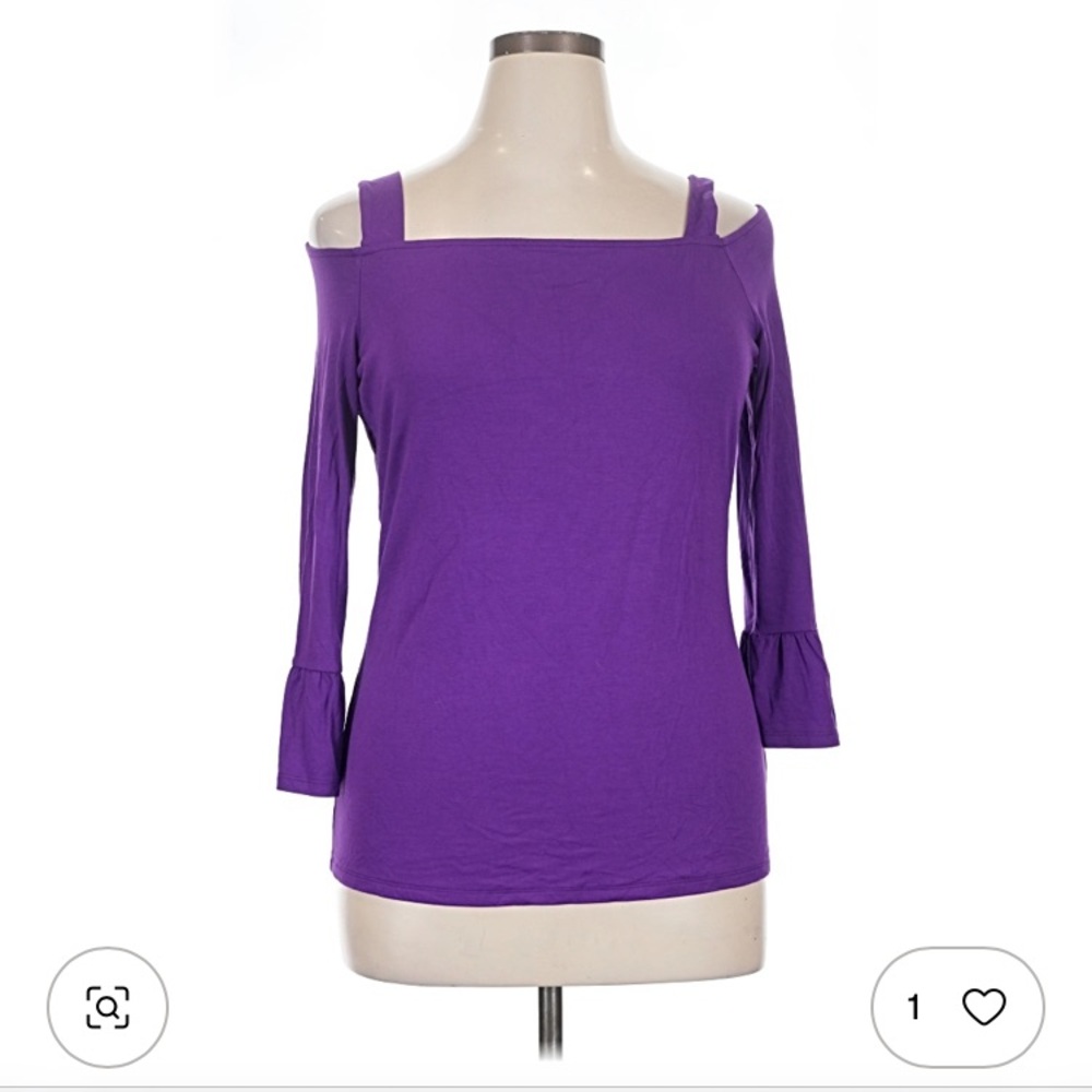 NWT INC International Concepts Purple Tank Top